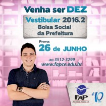 Vestibular 2016.2 - Bolsa Social da Prefeitura de Juazeiro do Norte