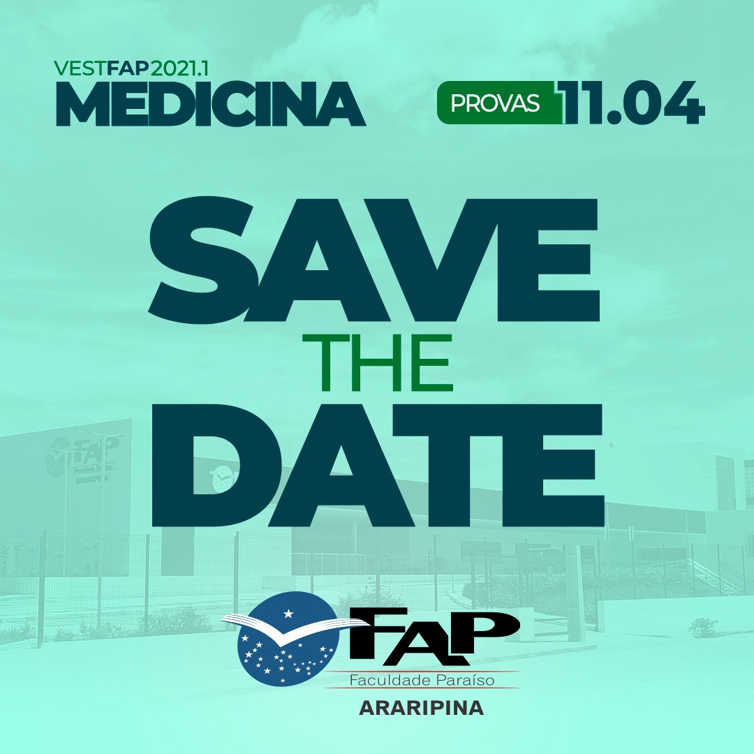 Alteração na data de prova do curso de Medicina FAP Araripina